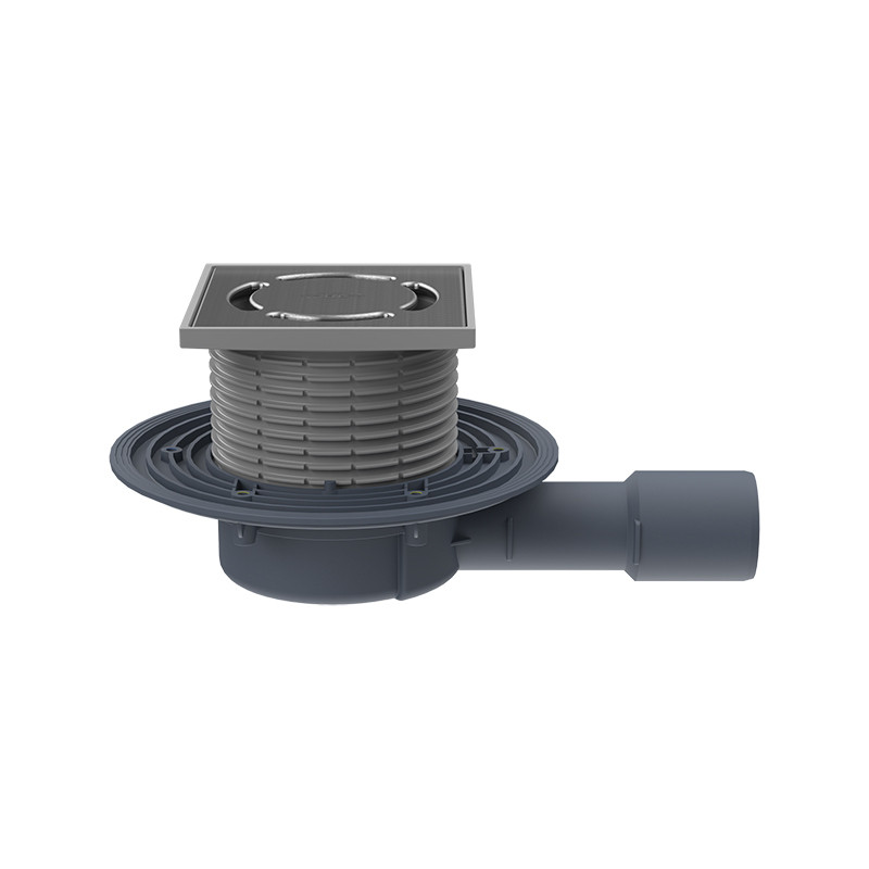 Vpust podlahová HL90Prblue DN 40/50 ležatý odtok