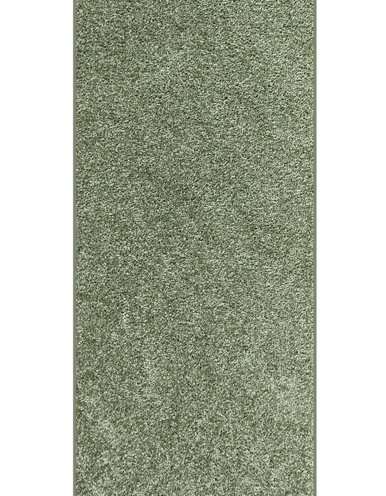 Běhoun na míru Velur Ultra olivový - šíře 40 cm