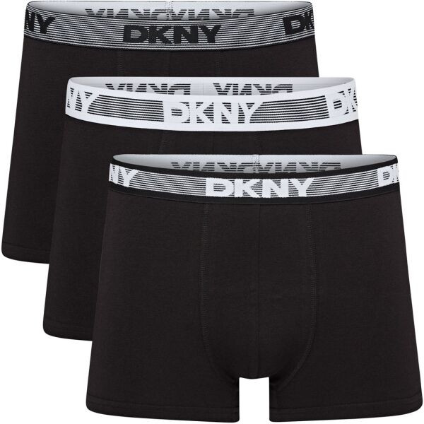 DKNY LOS ANGELES Pánské boxerky, černá, velikost