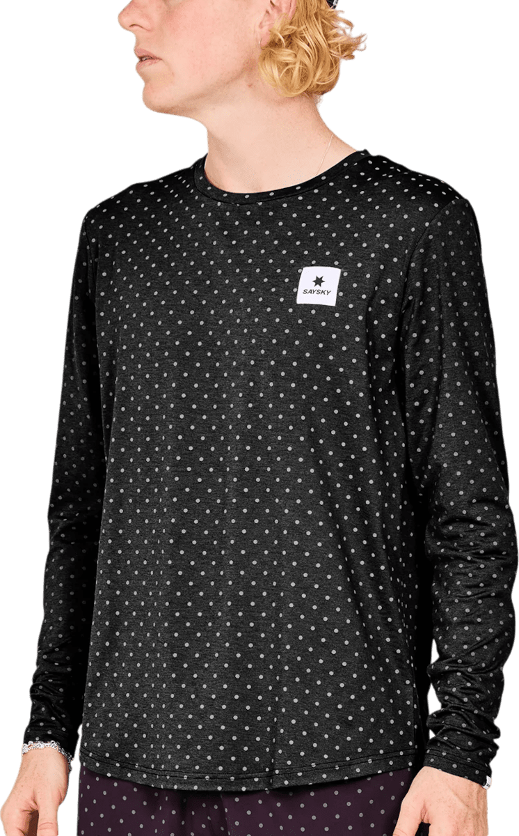 Triko s dlouhým rukávem Saysky Reflective Polka Pace Long sleeve