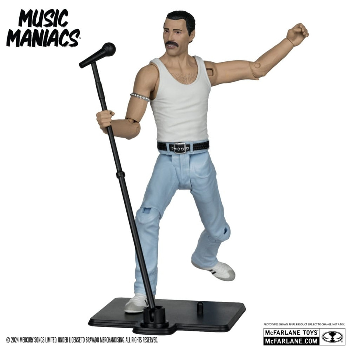 figurka Freddy Mercury - Music Maniacs Rock
