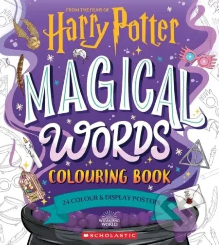 Magical Words Colouring Book - Aly Gabriela Pirela, Violet Tobacco