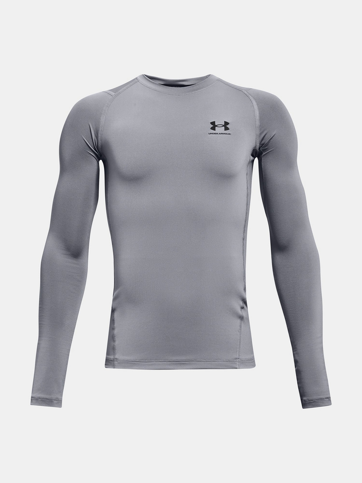 Chlapecké tričko Under Armour UA HG Armour LS-GRY - Kluci