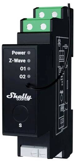 Shelly Wave Pro Shutter pohon rolety Z-Wave