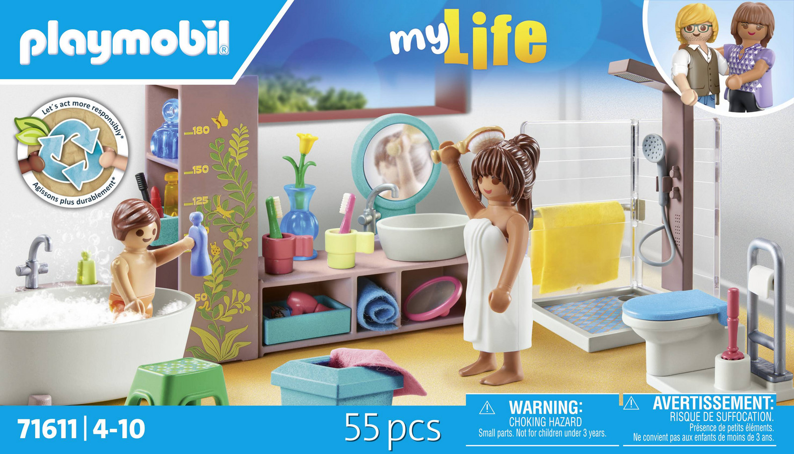 Playmobil® My Life Koupelna 71611