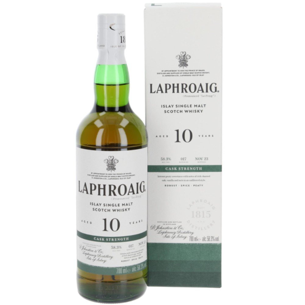 Laphroaig Cask Strength Batch 17 10y 0,7l 58,3% GB / Rok lahvování 2023