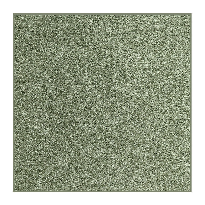 Kusový koberec Velur Ultra olivový čtverec - 60x60 cm
