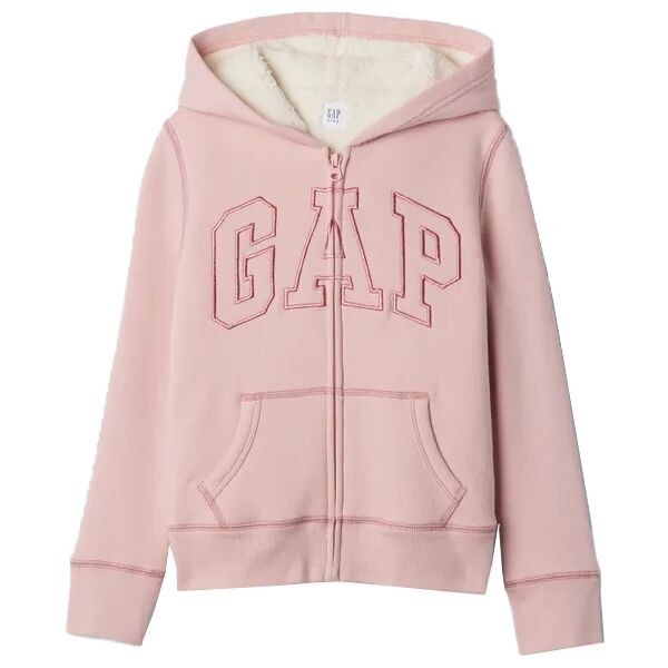 GAP V-COZY LOGO Dívčí mikina, růžová, velikost