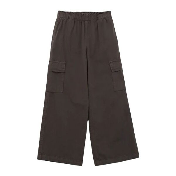 GAP WOV WIDE LEG Dívčí kalhoty, černá, velikost