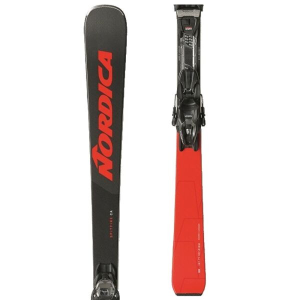 Nordica SPITFIRE CA FDT + TP2 COMP10 GW Sjezdové lyže, černá, velikost