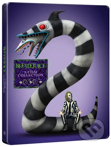 Beetlejuice 1.-2. kolekce – steelbook Ultra HD Blu-ray UltraHDBlu-ray