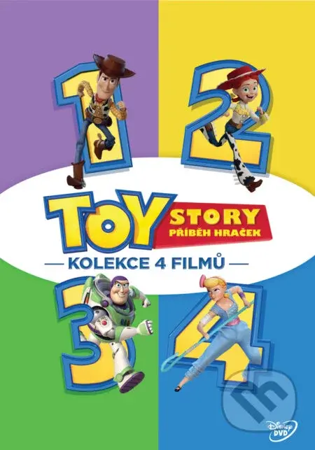 Toy Story: Příběh hraček kolekce 1.-4. DVD