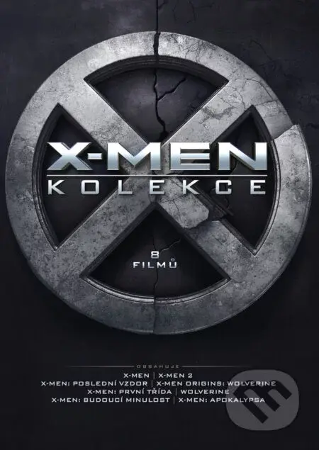 X-Men kolekce 8 filmů DVD