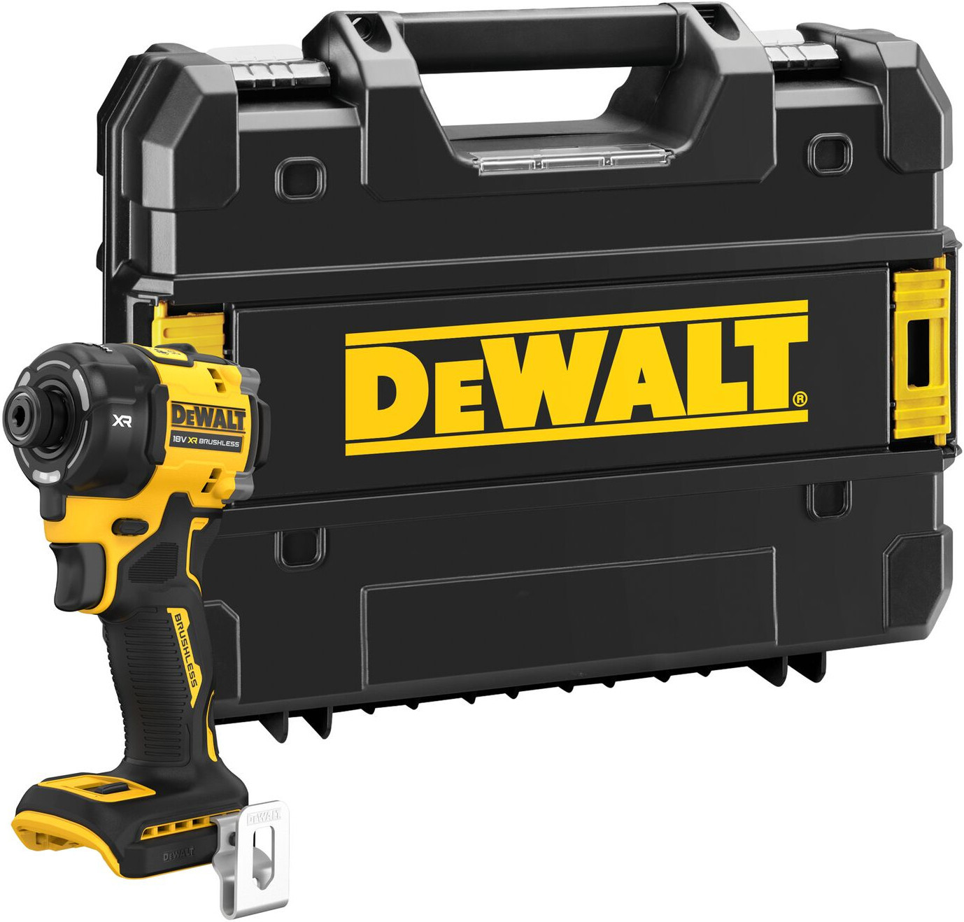 DeWALT DCF870 + kufr Tstak (bez aku) tichý aku rázový utahovák - hydraulický