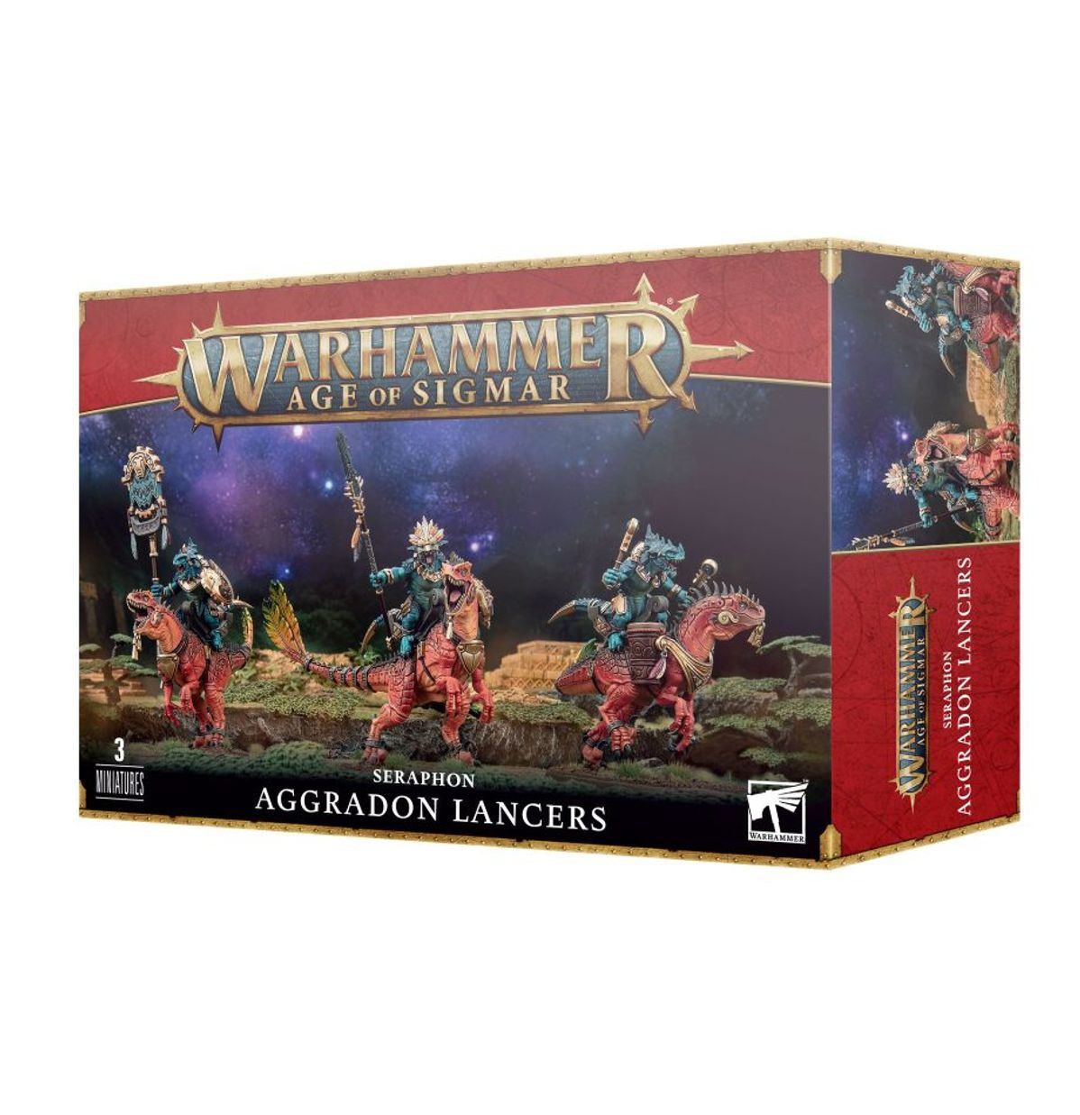 Games Workshop Age of Sigmar: Seraphon: Aggradon Lancers