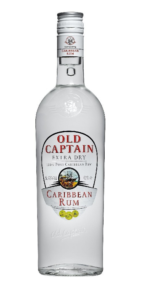 Rum Old Captain white 37.5%0.70l