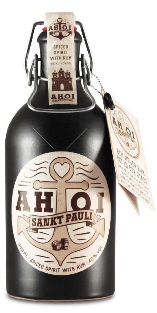 AHOI rum keramika 40%0.50l