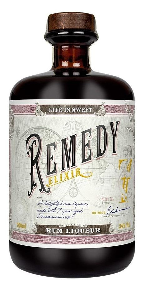 Rum Elixier Remedy 34%0.70l