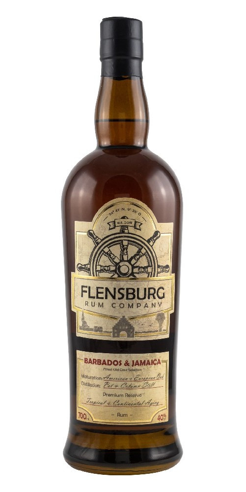 Rum Flensburg Barbados & Jamaica 40%0.70l