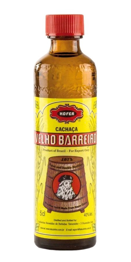 MINI Cachaca Velho Barreiro Traditional 39%0.05l