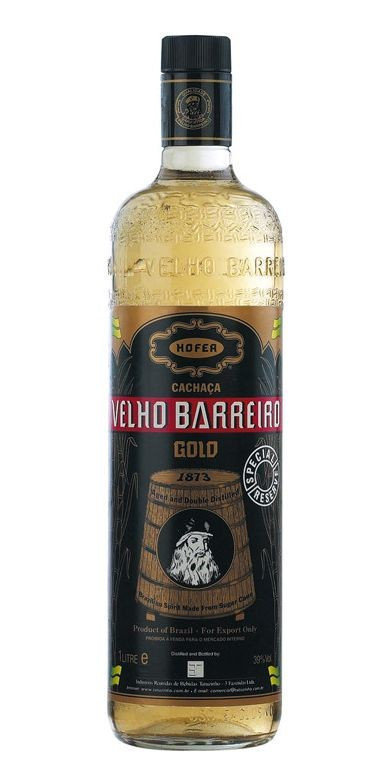 Cachaca Velho Barreiro Gold 39%0.70l