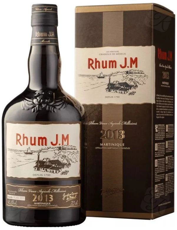 J.M Rhum Millésimé 2013 0.7l