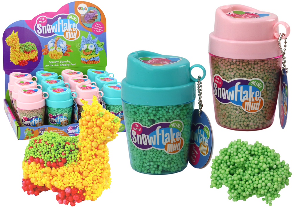 mamido Squishy kuličky z polystyrenu v kelímku zelená