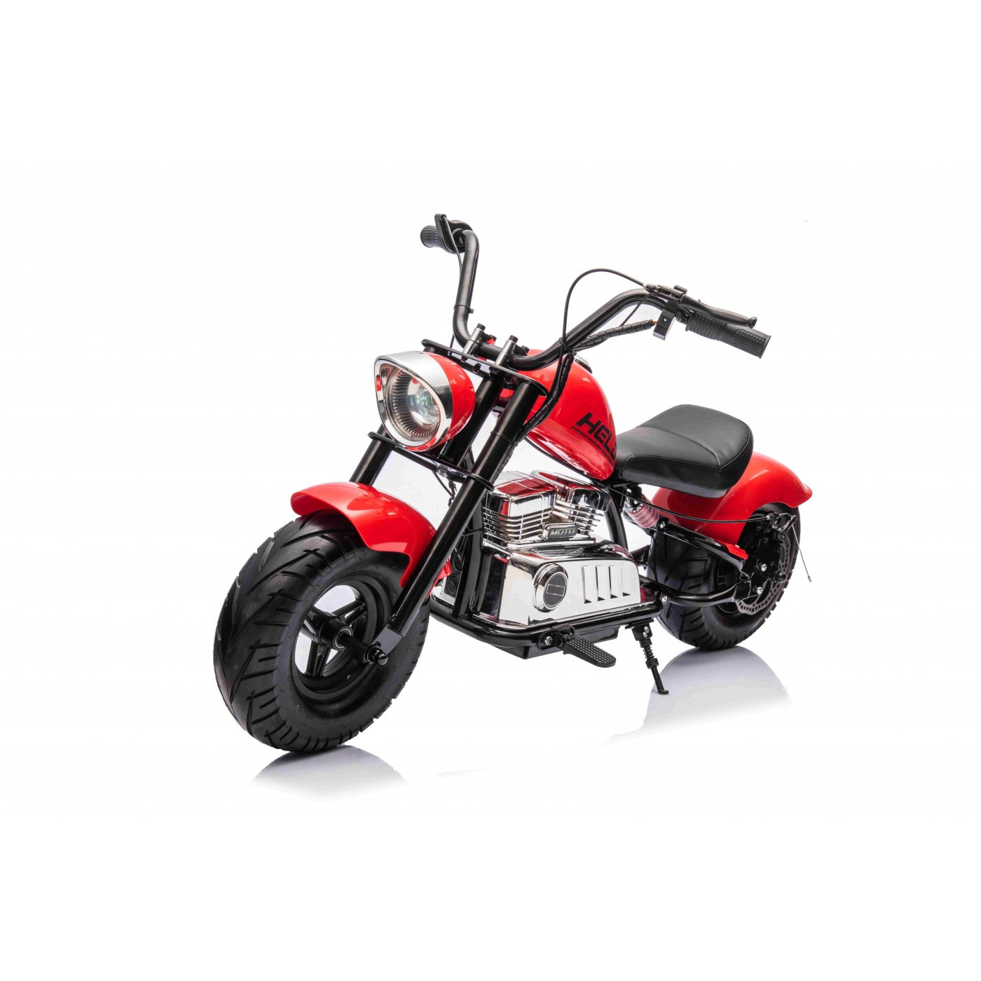 mamido Dětská elektrická motorka Chopper Warrior 36V červená