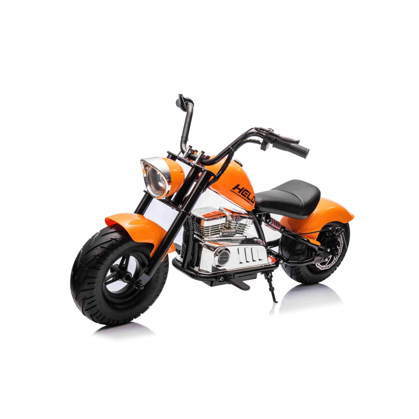 mamido Dětská elektrická motorka Chopper Warrior 36V oranžová