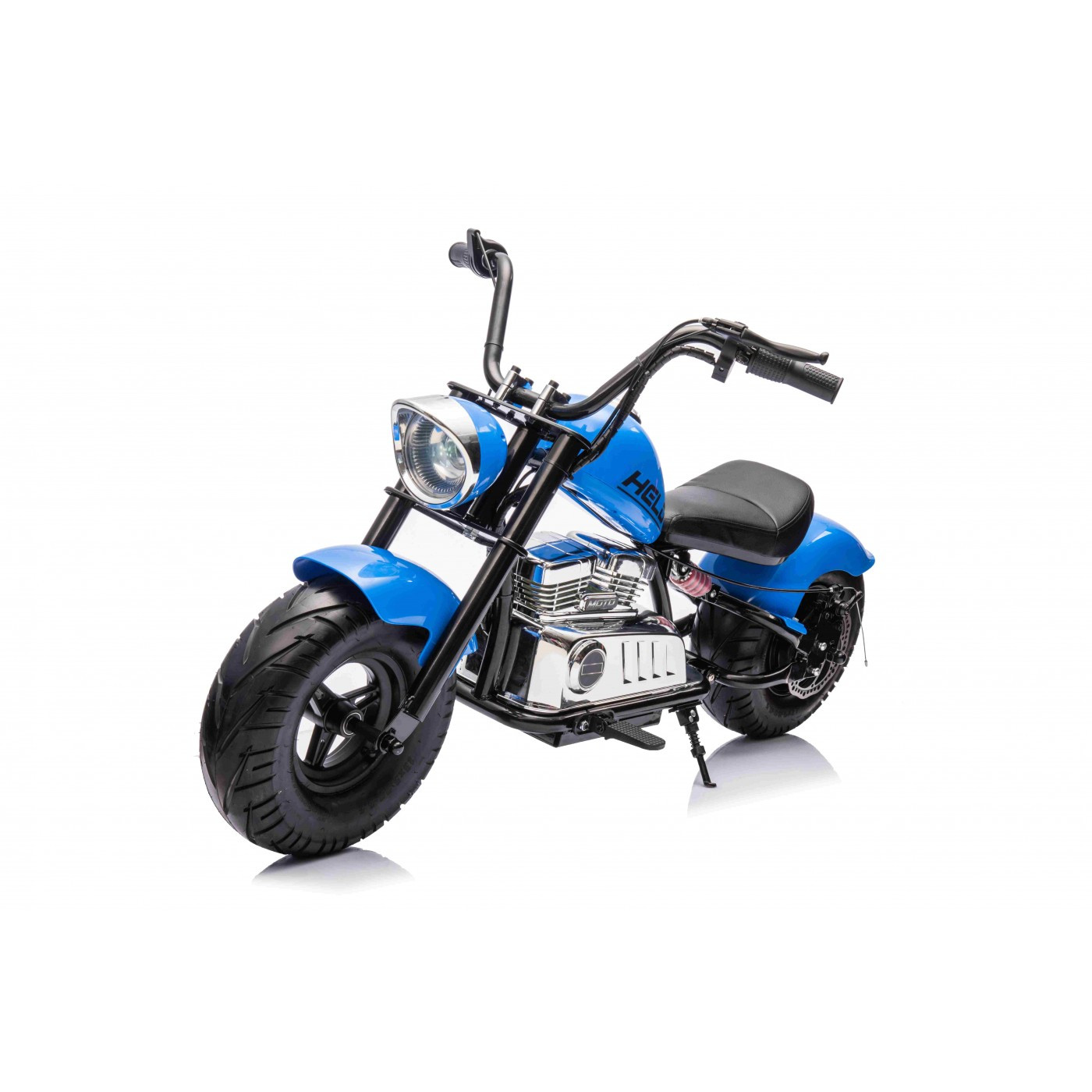 mamido Dětská elektrická motorka Chopper Warrior 36V modrá