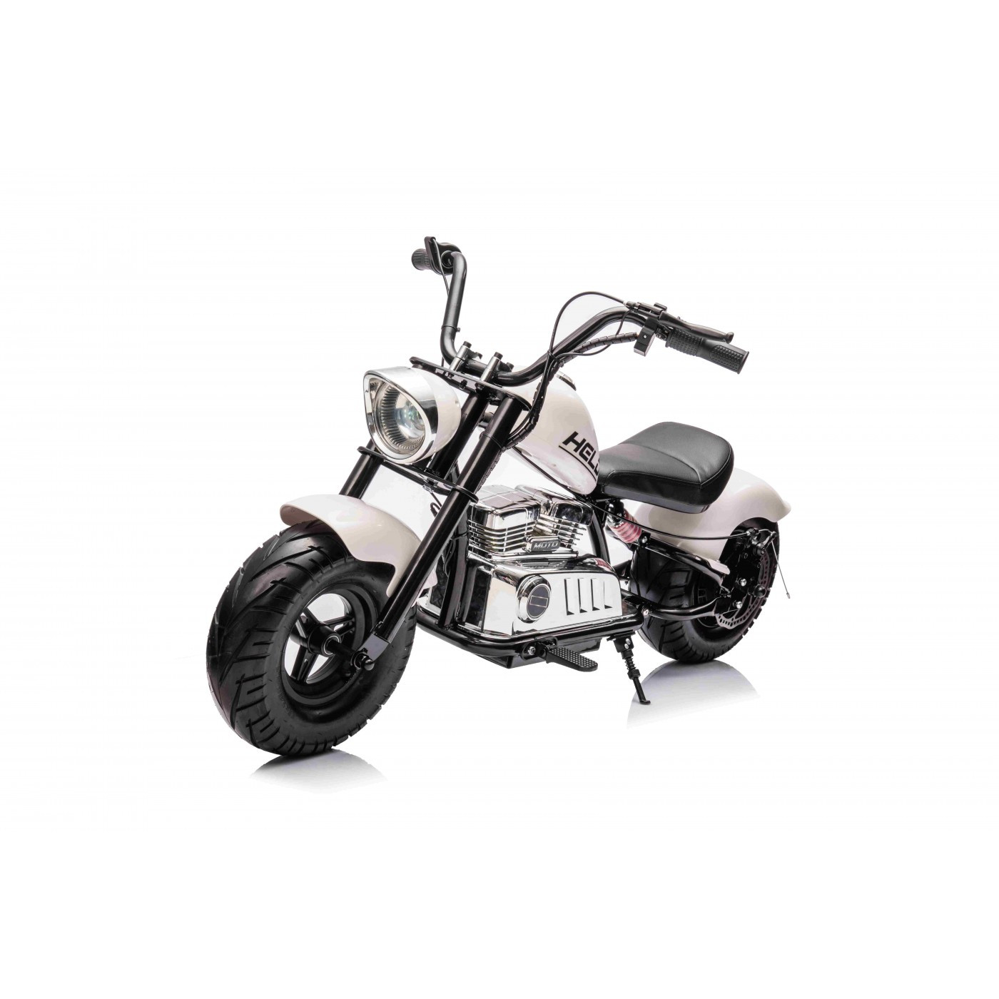 mamido Dětská elektrická motorka Chopper Warrior 36V bílá