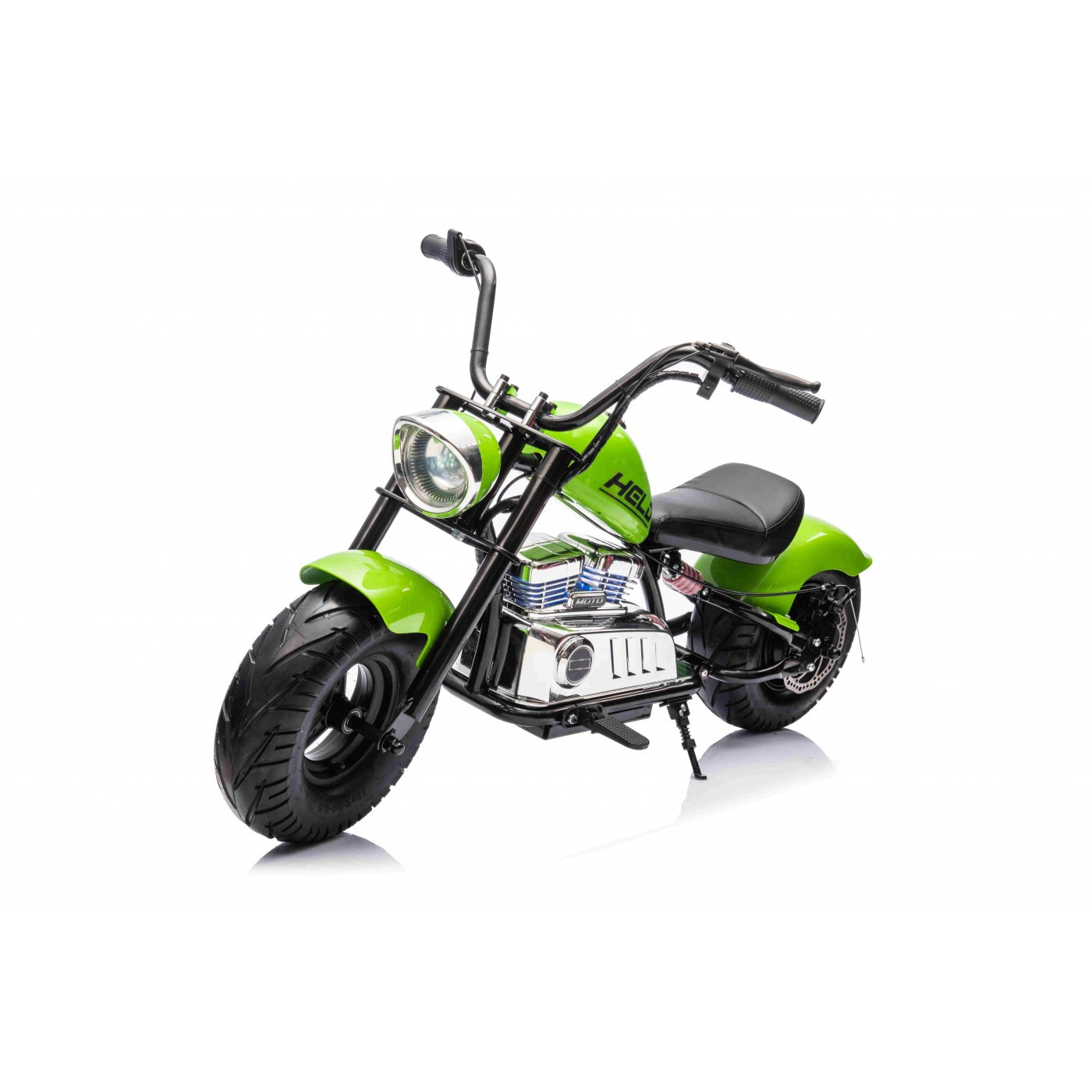 mamido Dětská elektrická motorka Chopper Warrior 36V zelená