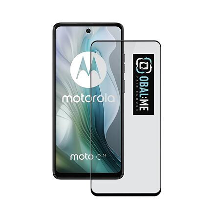 OBAL:ME 5D Tvrzené Sklo pro Motorola E14 Black 57983123133