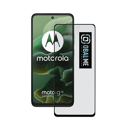 OBAL:ME 5D Tvrzené Sklo pro Motorola G35 Black 57983123361