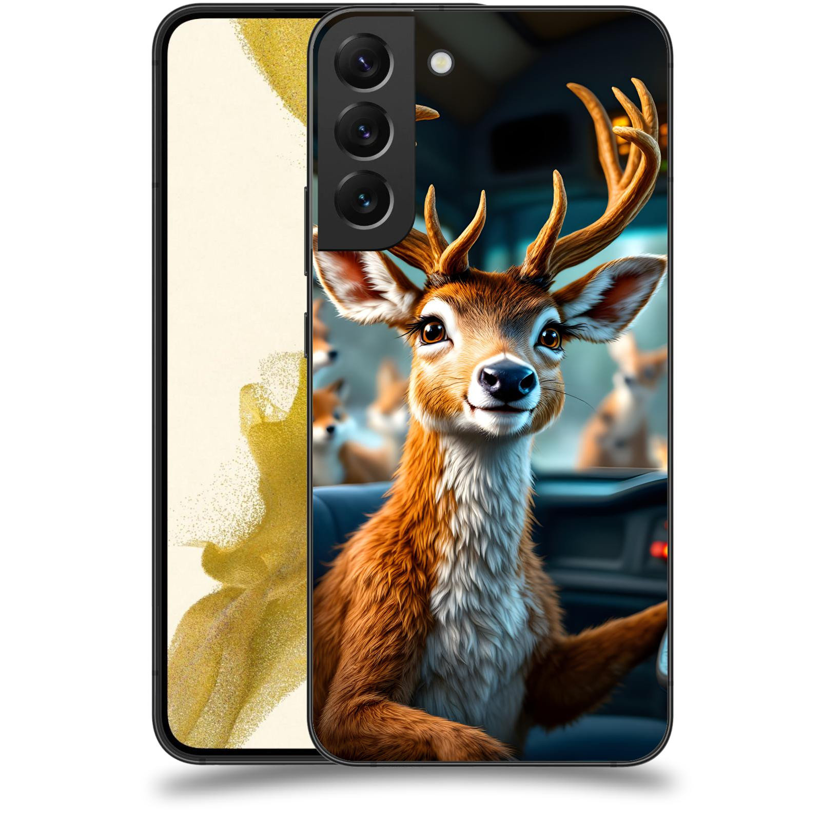 ACOVER Kryt na mobil Samsung Galaxy S22+ 5G - Jelen