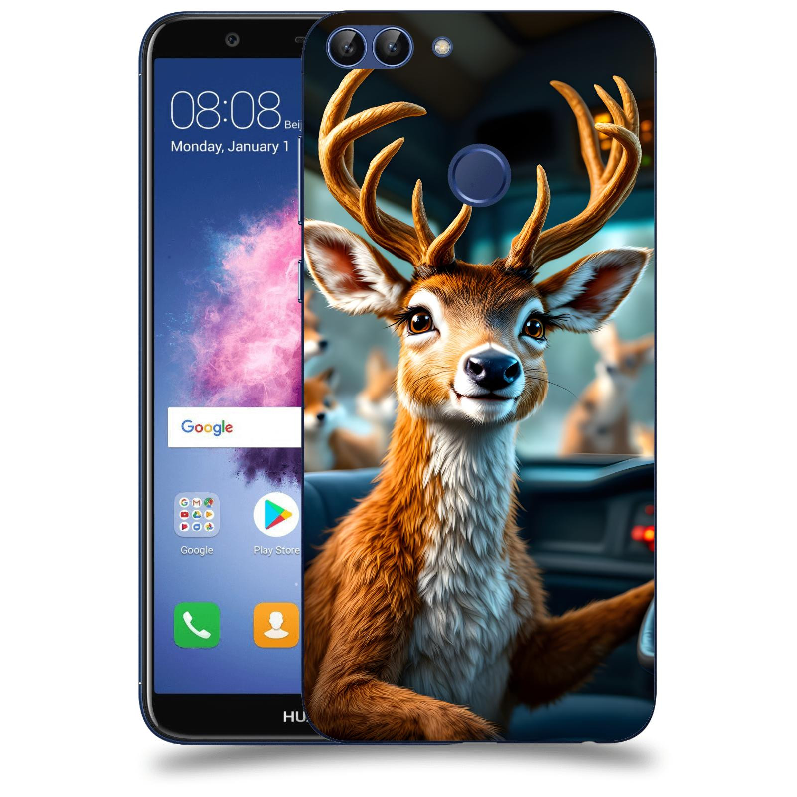 ACOVER Kryt na mobil Huawei P Smart - Jelen