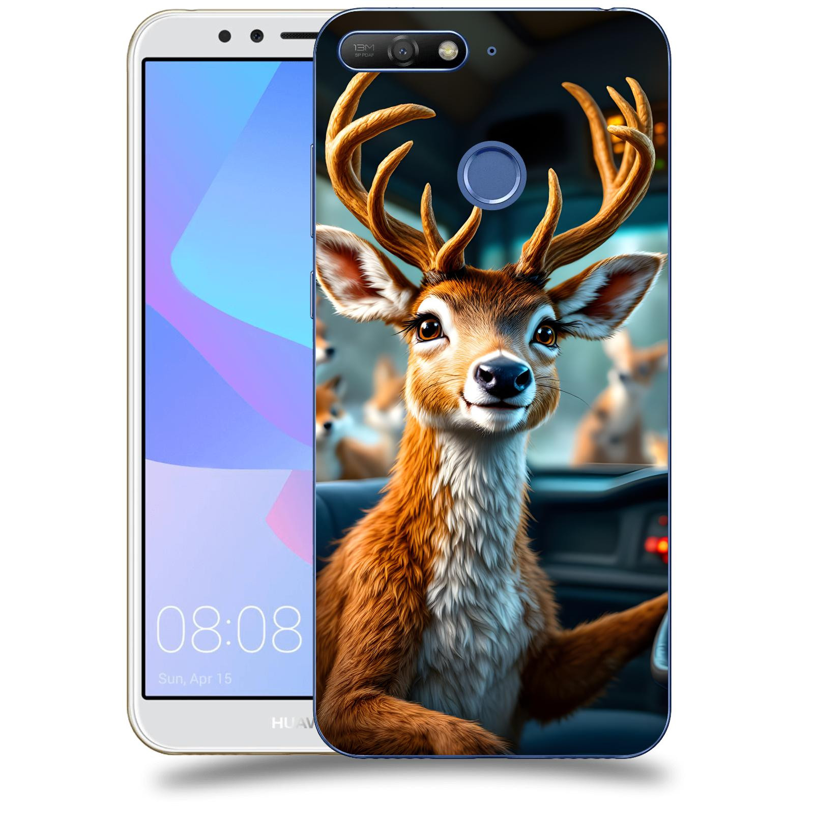ACOVER Kryt na mobil Huawei Y6 Prime 2018 - Jelen