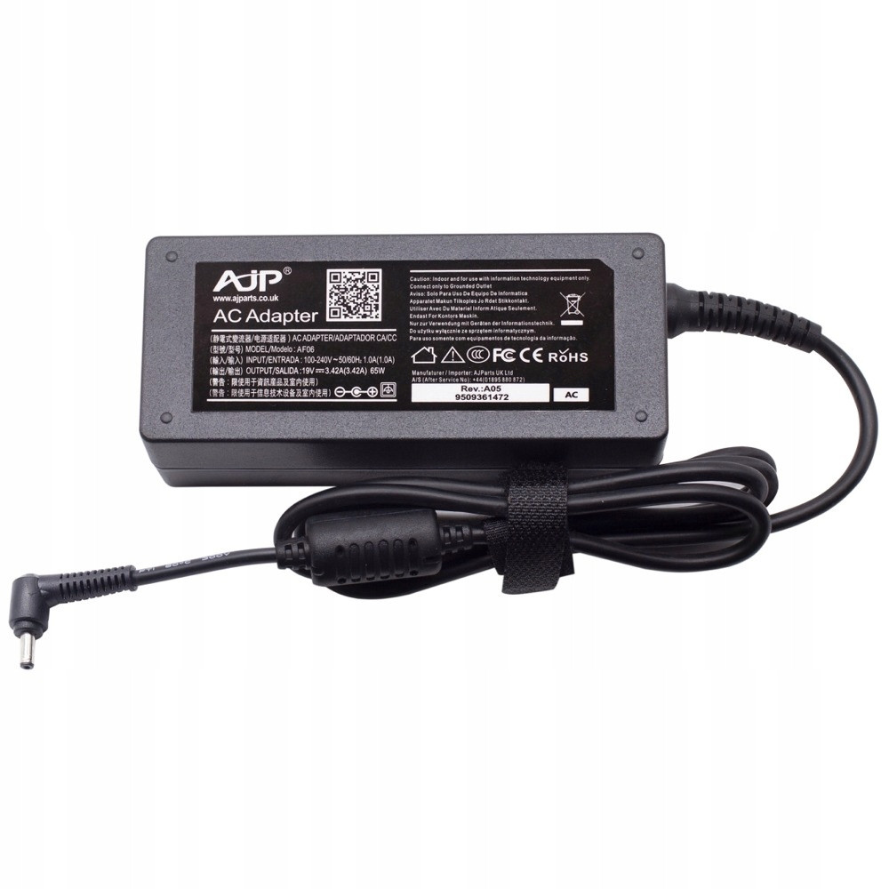 Ajp 65W Napájecí adaptér pro Asus 0A001-00444500 napájecí kabel