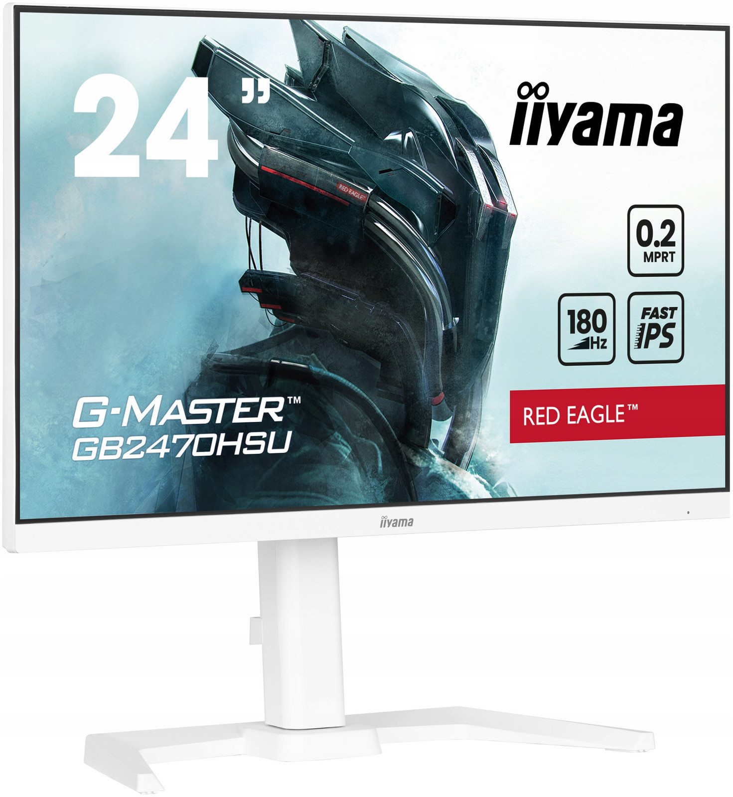 Monitor iiyama G-Master GB2470HSU-W6 Red Eagle 24 Ips Led 0,2ms 180Hz /hdmi