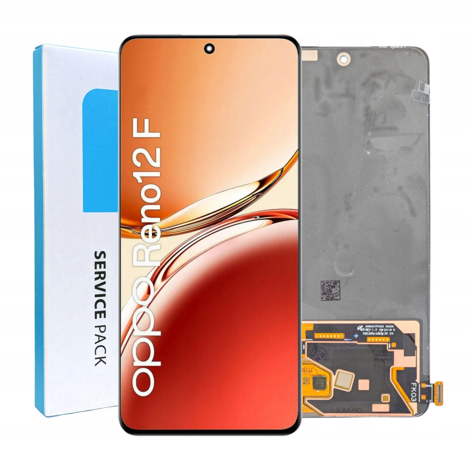 Originál LCD Displej Pro Oppo Reno 12 F 4G CPH2687