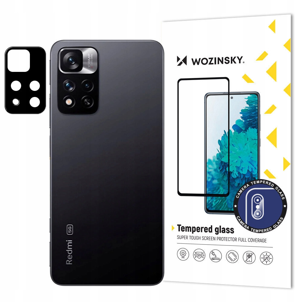 Wozinsky Tvrzené Sklo Na Celý Fotoaparát Kameru Pro Redmi Note 11 PRO+/11 Pro