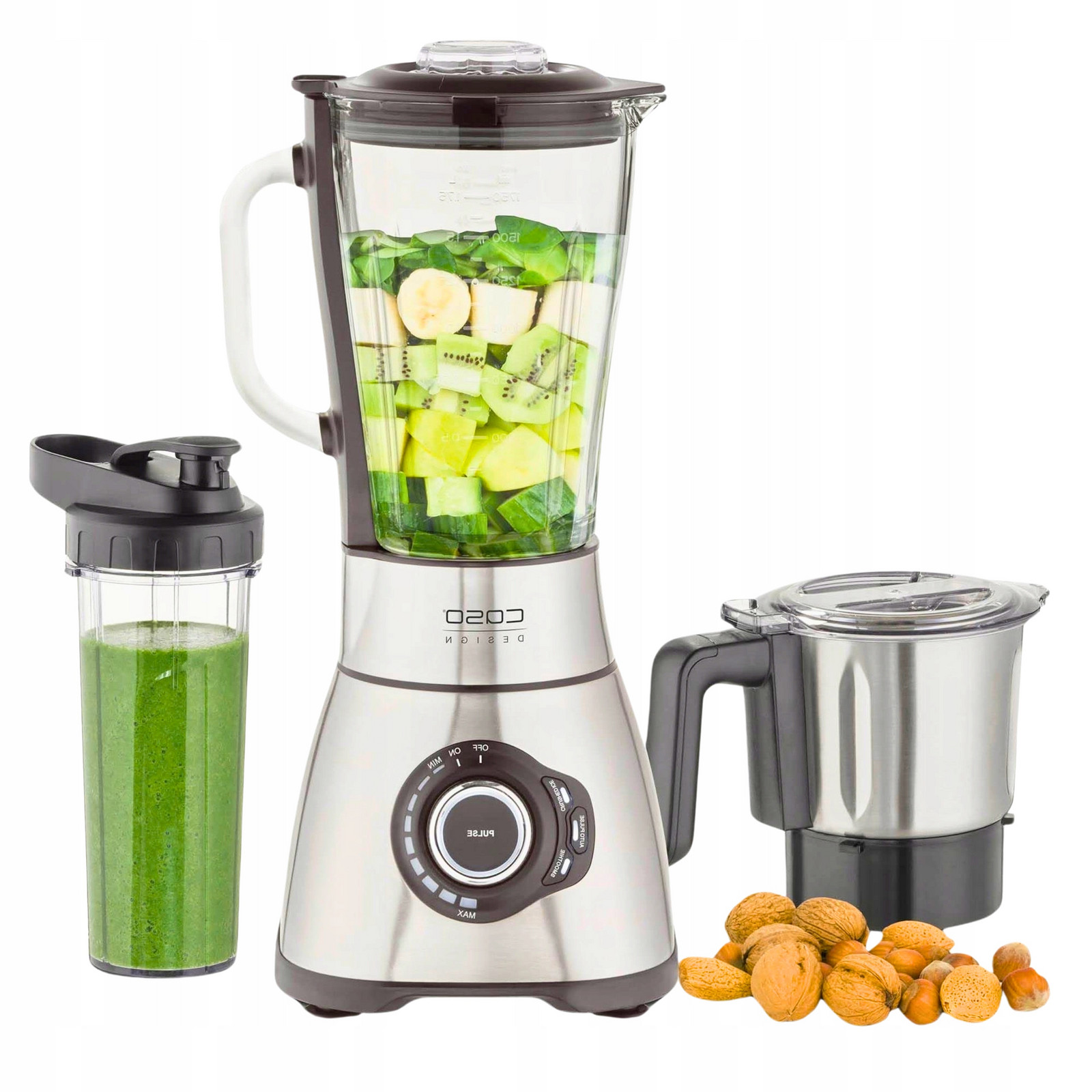 Stojanový mixér Powerblender Motor 1800 W Velký mixér (1,75 l)