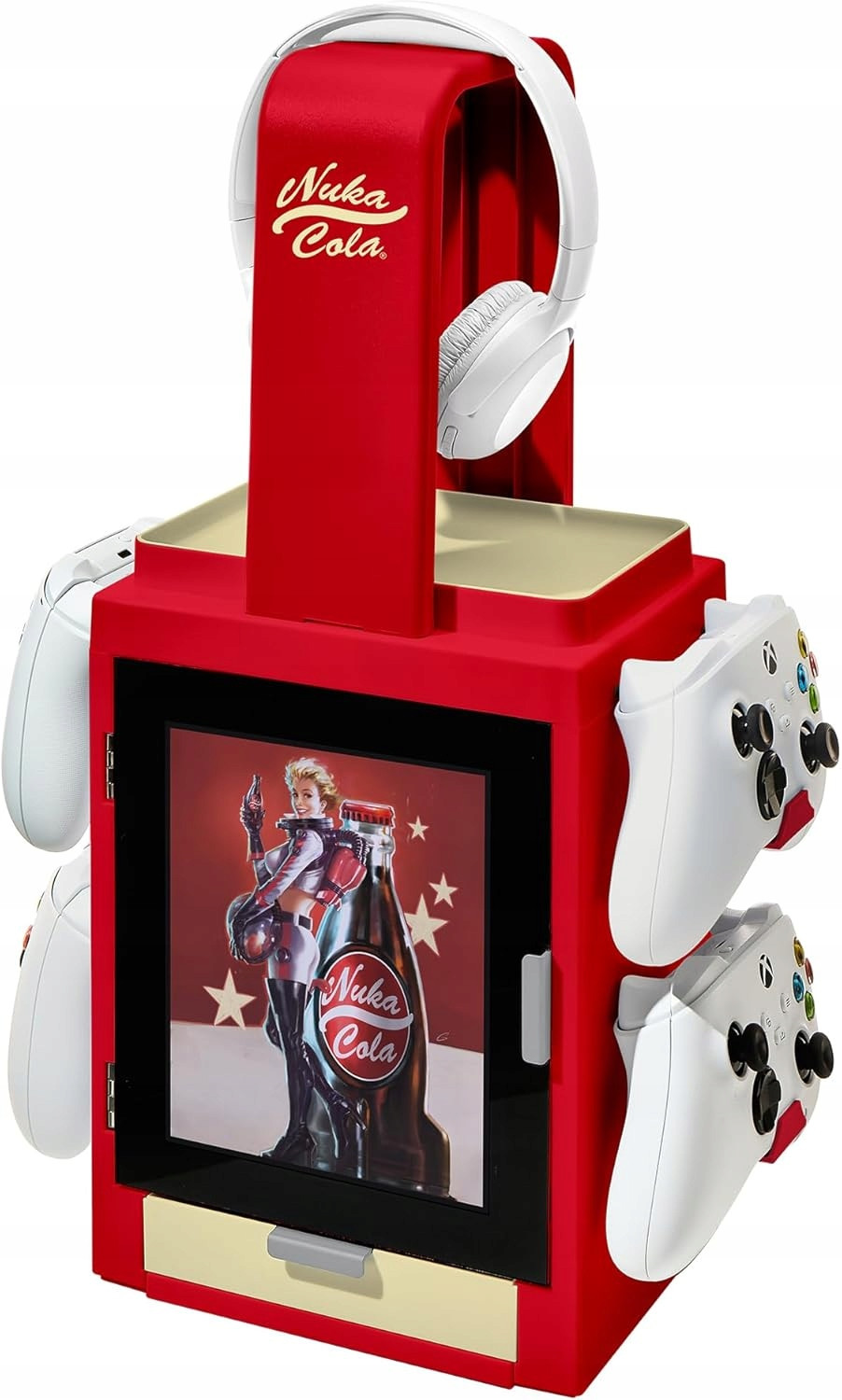 Fallout Nuka Cola Led PS5 Xbox Nintendo Logo Stojan Stojánek 4 Pady Hry He