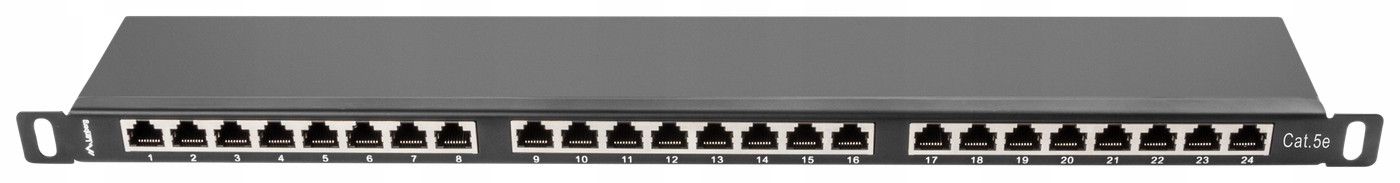 Patchpanel Pro Rackovou Skříň RJ45 24 Porty 0,5U 19