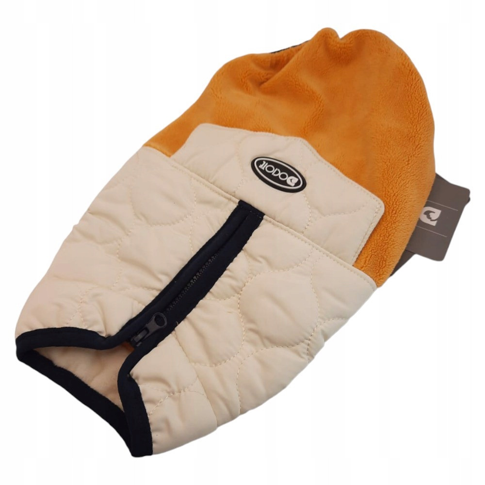 Bunda pro psa Fleecová Mikina Svetr L Žlutá