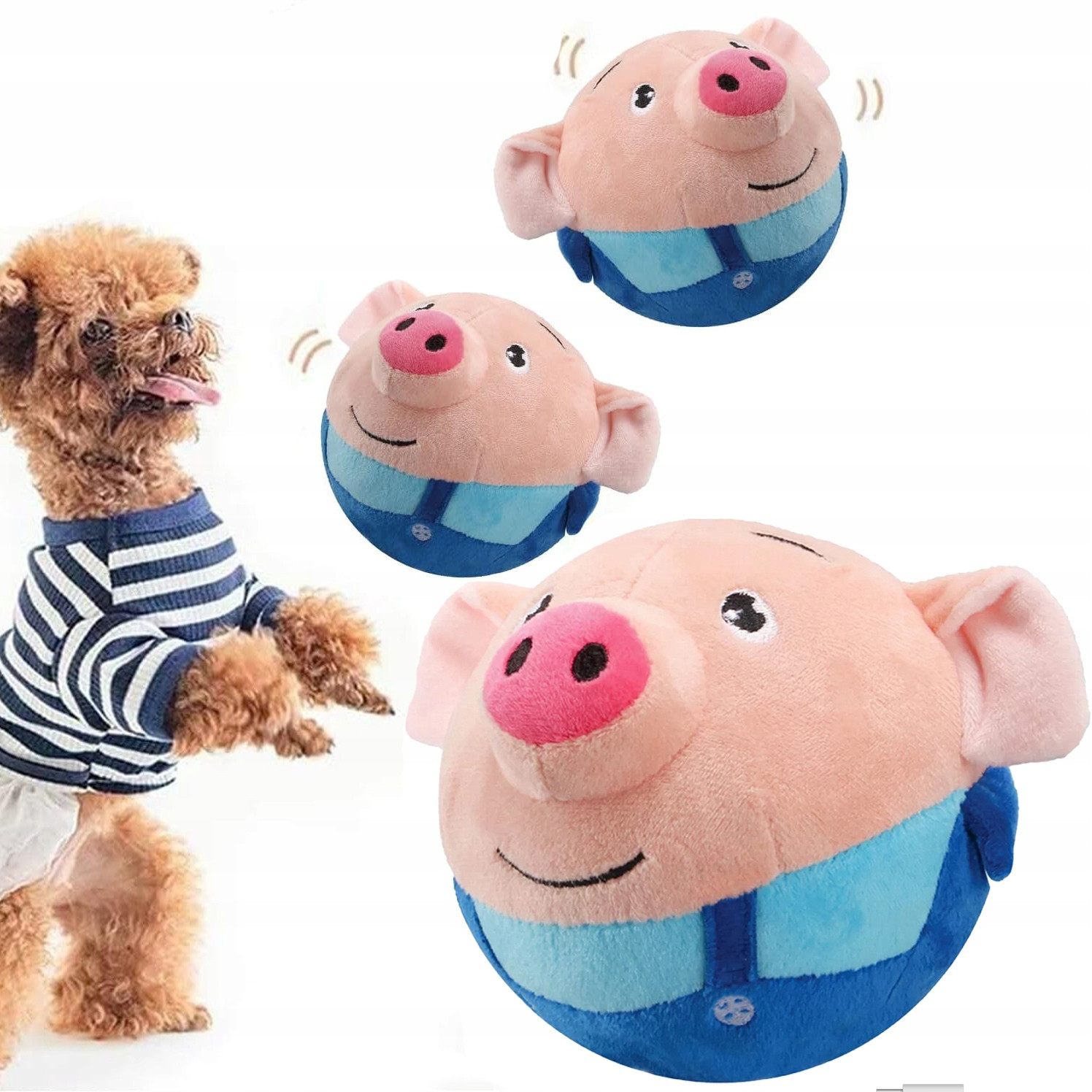Plyšové Skákání Interaktivní Prasátko Plyšové Chrumka Naučte Se Mluvit