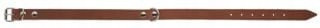 Kožený obojek pro psa Mexica, 34-42 cm x 18 mm, hnědý, Kerbl