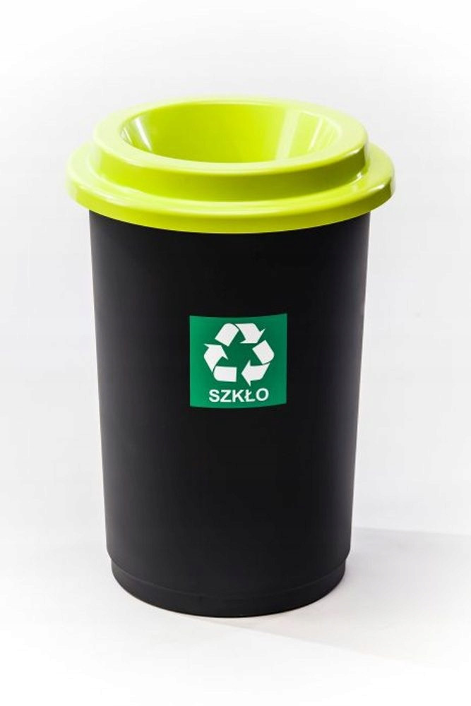 koš odp.50l Eco Bin zelený,tříd.odp.,plast