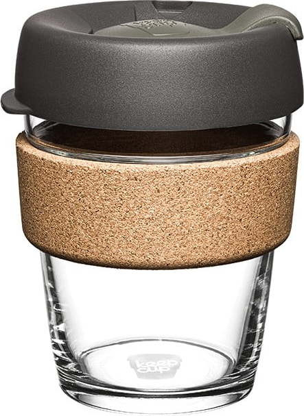 Černo-hnědý cestovní hrnek 340 ml Brew Cork Nitro M – KeepCup