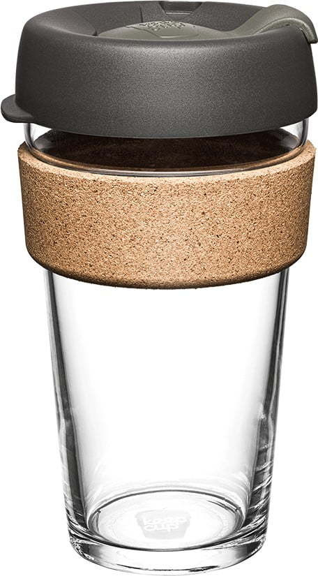 Černo-hnědý cestovní hrnek 454 ml Brew Cork Nitro L – KeepCup